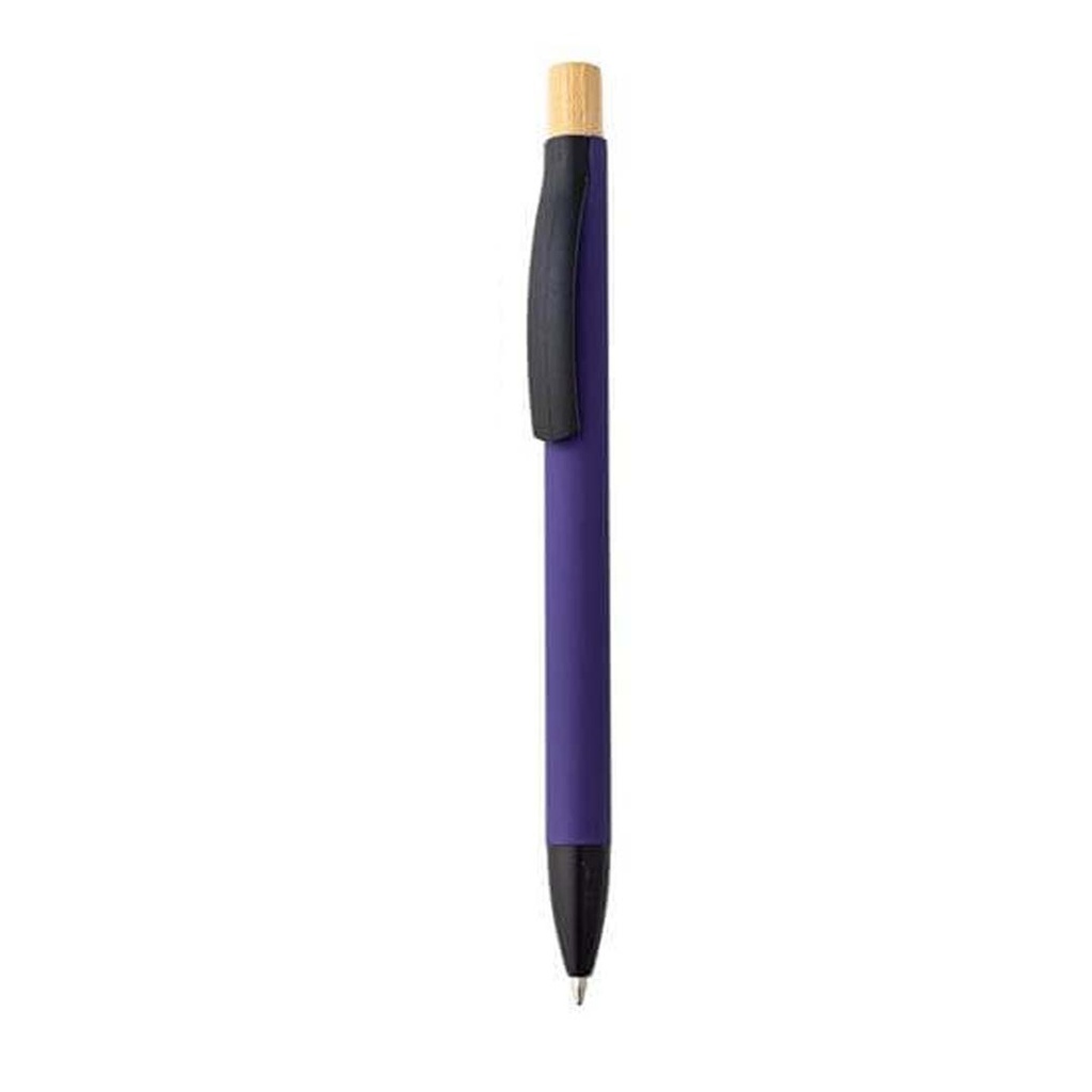 Aluminium Push Action Ballpen - Purple
