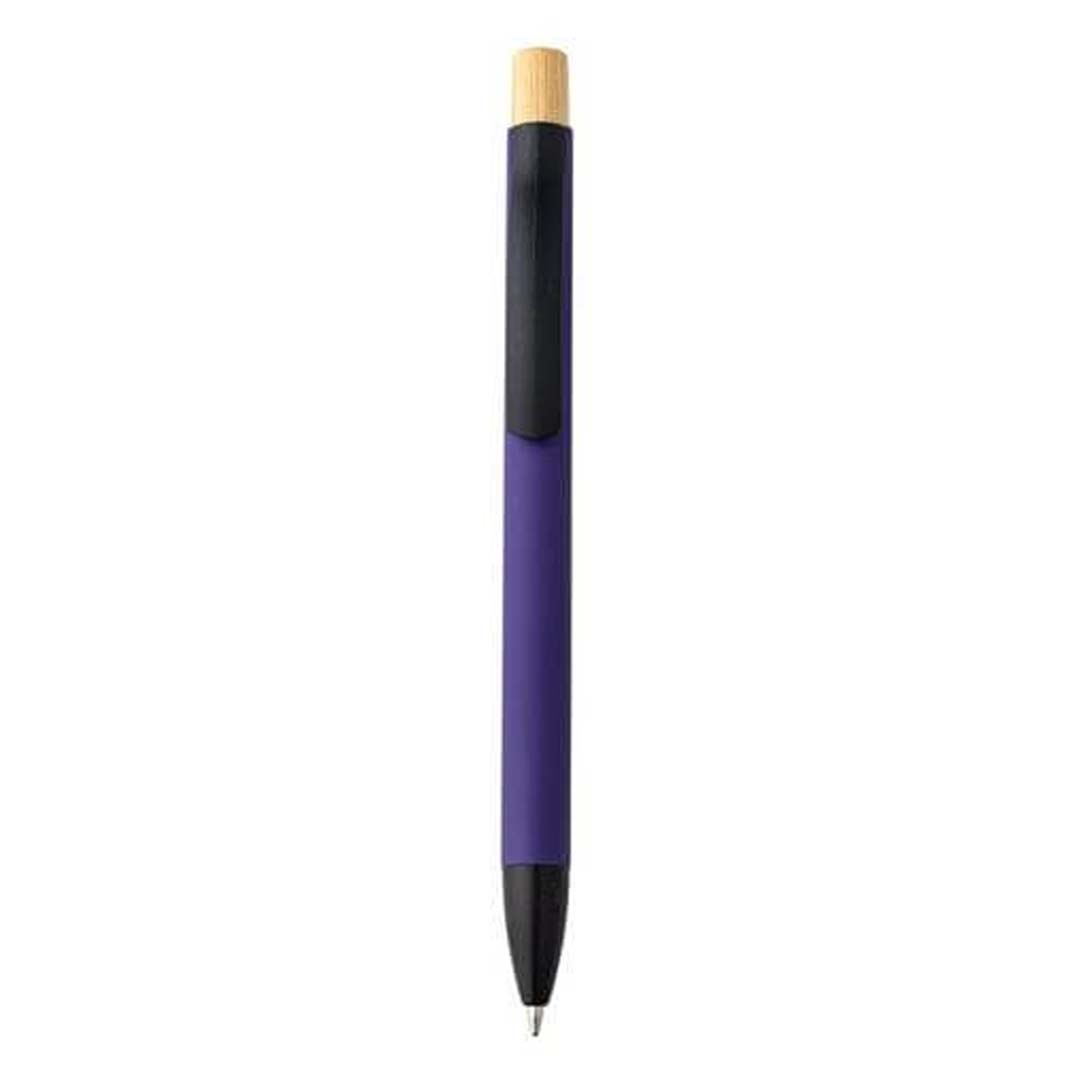 Aluminium Push Action Ballpen - Purple