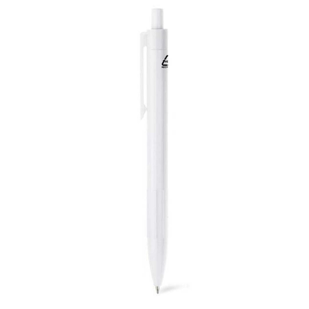 Plastic Ball Pen - White