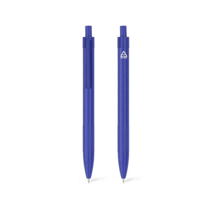 Plastic Ball Pen - Royal Blue