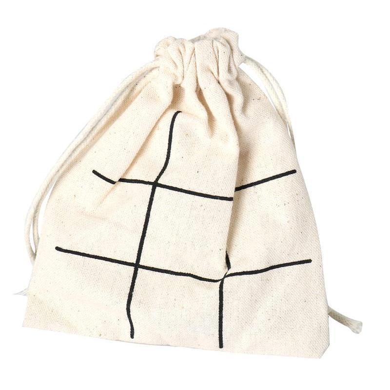eco-neutral Wood Tic Tac Toe Game set