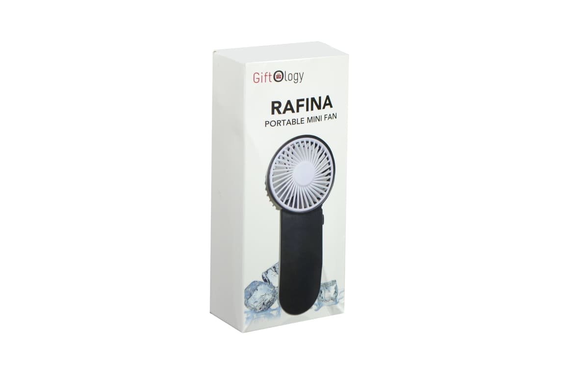 Portable Desk/Hand Fan (Battery operated) - Black