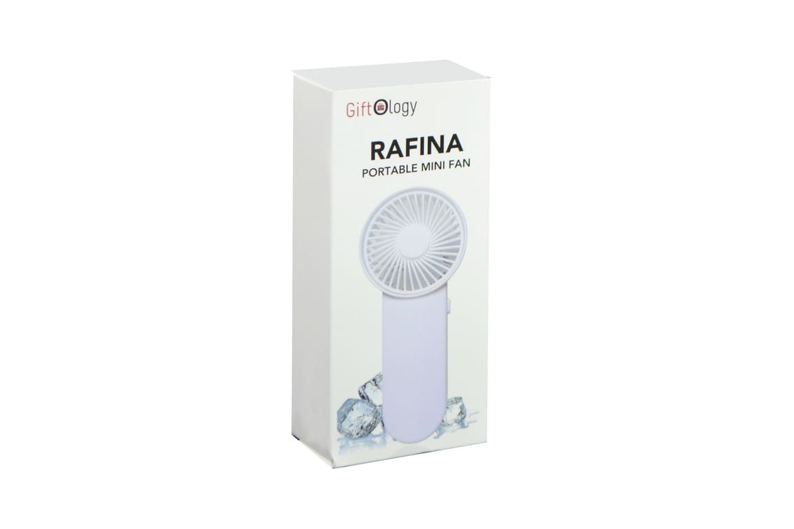 Portable Desk/Hand Fan (Battery operated) - White