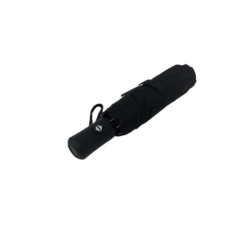 Giftology Auto-Open 21" Umbrella with Sleeve - Black