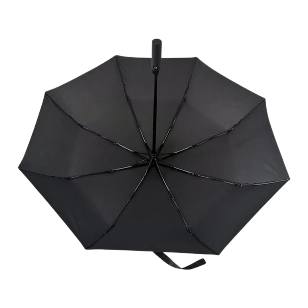 Giftology Auto-Open 21" Umbrella with Sleeve - Black