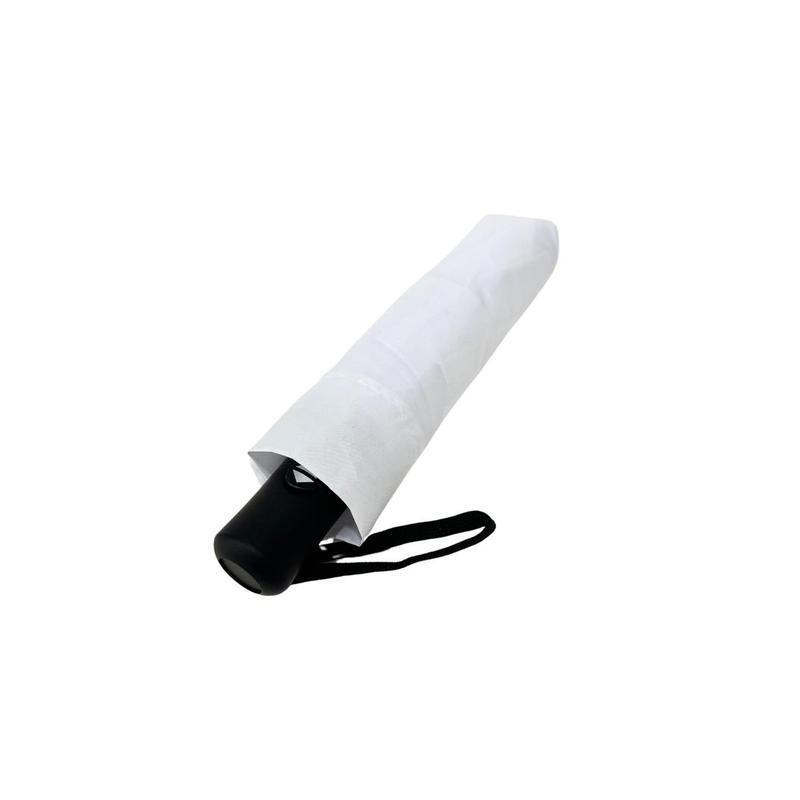 Giftology Auto-Open 21" Umbrella with Sleeve - White