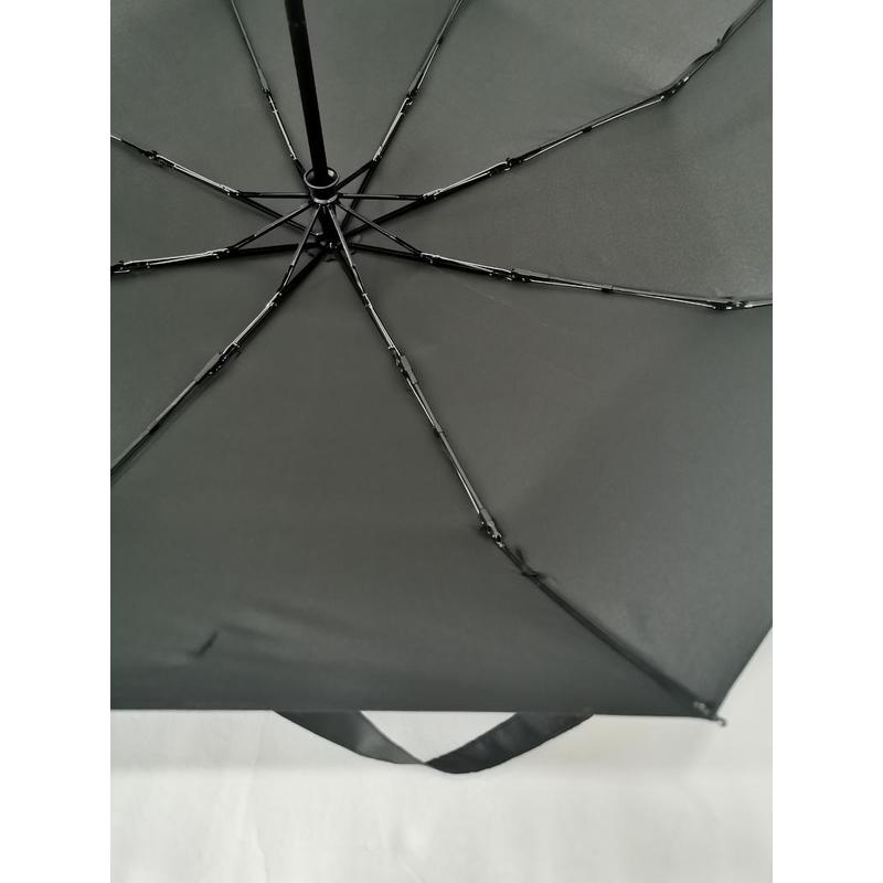 Santhome RPET Auto-Open 23" Umbrella with SPF50 UV Protection - Black