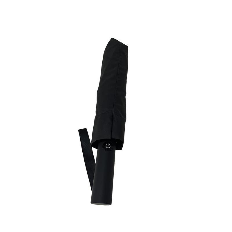 Santhome RPET Auto-Open 23" Umbrella with SPF50 UV Protection - Black