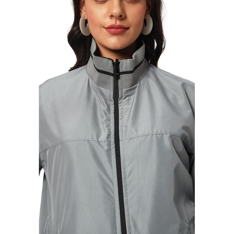 SANTHOME Women's Lightweight Reversible Bomber Jacket